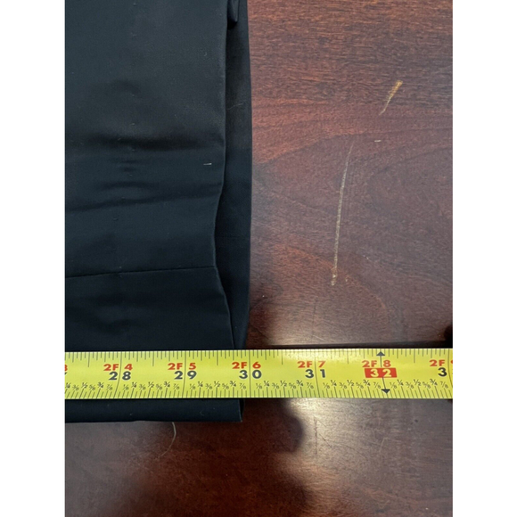 Talbots Collection Womens Dress Career Pants Black High Rise Solid Silk Blend 12 - Picture 6 of 7